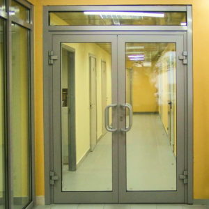 Противопожарная алюминиевая дверь 1 типа / серия FRM7137