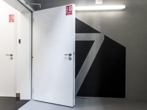 Противопожарная дверь 2200×1100 / серия FRM55326