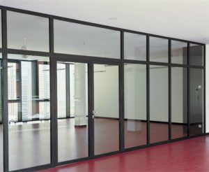 Противопожарная перегородка EIW-15 из алюминия