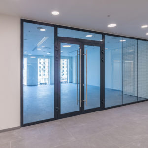 Противопожарная перегородка с двойным стеклом / серия FRM5387